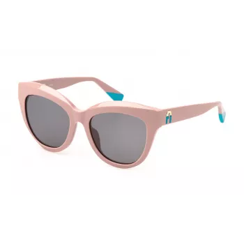 Okulary przeciwsłoneczne FURLA Cat Eye dla kobiet SFU780-540816 Havana Acetate Gradient Brown Lens 54/15/140 mm