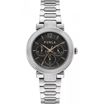 Zegarek damski FURLA WW00011005L1 38mm Srebrny Stal nierdzewna Kwarcowy Analogowy