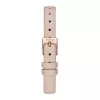 Zegarek damski FURLA WW00018008L3 38mm Stal nierdzewna Kwarcowy Analogowy Srebrna tarcza Czarny pasek skórzany