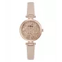 Zegarek damski FURLA WW00018008L3 38mm Stal nierdzewna Kwarcowy Analogowy Srebrna tarcza Czarny pasek skórzany