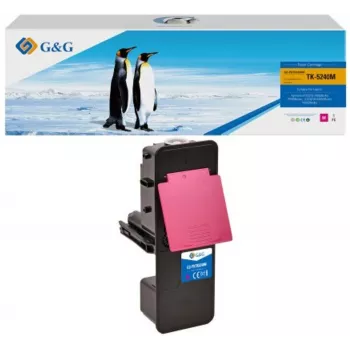 G&G 14778 Kompatybilny wkład tonerowy do Kyocera TK-5240M – Magenta, Laser, 3000 stron