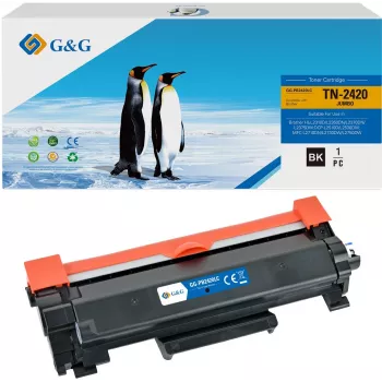 G&G 20319 XXL Kompatybilny wkład tonerowy do Brother TN-2420 - czarny, wydajność 3000 stron
