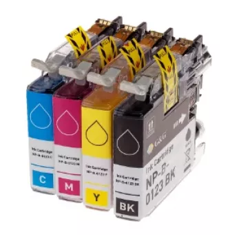 G&G Kompatybilny 4-Pak Atramentów o Wysokiej Wydajności do HP 364XL - Czarny, Cyjan, Magenta, Żółty GP-H364XLBKCMY-4P