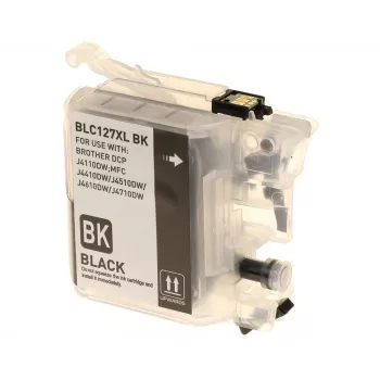 G&G Kompatybilny z Brother LC-127XLBK Czarny Tusz o Wysokiej Wydajności (14516)