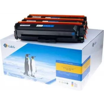 G&G Kompatybilny zestaw tonerów HP 410X o wysokiej wydajności (cyan, magenta, żółty) – 3-pak 14997