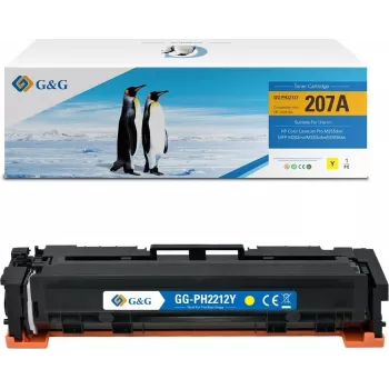 G&G Kompatybilny wkład tonerowy do HP 207A / W2212A (Cyan)
