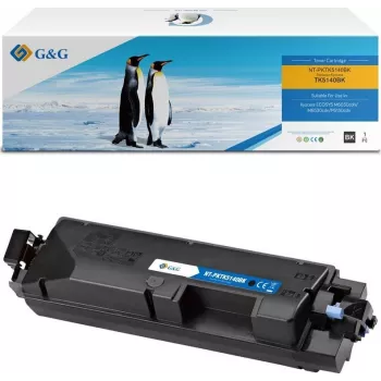 G&G Kompatybilny wkład tonerowy do Kyocera TK-5140K / 1T02NR0NL0 - Czarny, standardowa wydajność, 7000 stron