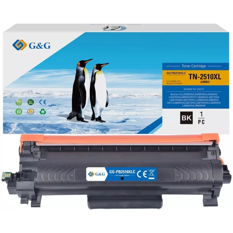 G&G GG-PB2510XLC High Yield Kompatybilny wkład tonerowy do Pantum P2500/M6500/M6550/M6600 - czarny (6000 stron)