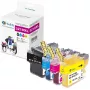 G&G GP-B3219XLBKCMY-4P Zgodny wkład atramentowy 4-pack Czarny, Cyan, Magenta, Żółty do Brother LC-3219XL