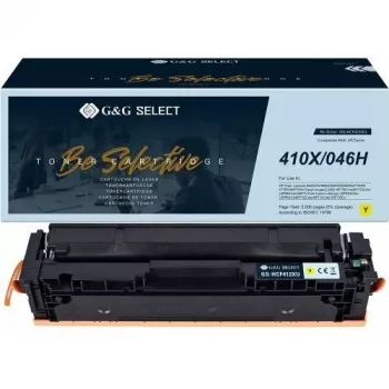G&G GS-HCF412XU Kompatybilny wkład tonerowy żółty (HP 412X / CF412X) - 9 000 stron