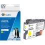 G&G Wkład atramentowy Kompatybilny z Brother 427XL LC-427XLY Żółty