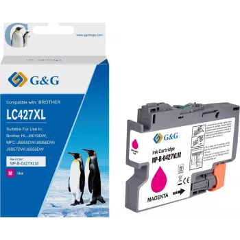 G&G Tusz kompatybilny z Brother 427XL LC-427XLM Magenta