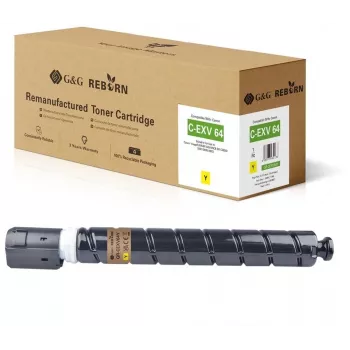 G&G Reborn Kompatybilny wkład tonerowy do Canon C-EXV 64 (5756C002) Żółty