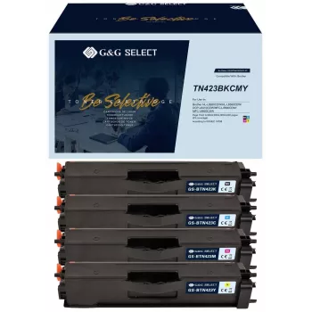 G&G Select Toner 4-Pack Kompatybilny z Brother TN-423CMYK (21144)