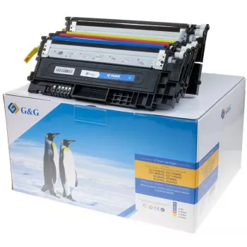 G&G Toner 4-Pack do Samsung CLT-P404C / HP SU365A Black, Cyan, Magenta, Yellow