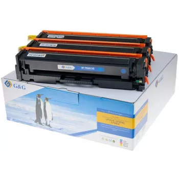 G&G Toner Multipack Color Kompatybilny z HP 201X/CF253XM Cyan, Magenta, Yellow