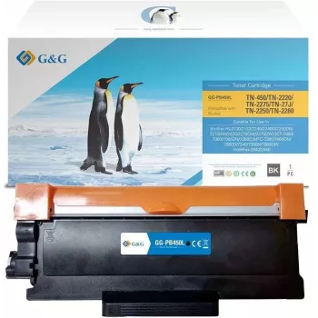 G&G XL Wkład z tonerem kompatybilny z Brother TN-2220/TN-2010 (13998)