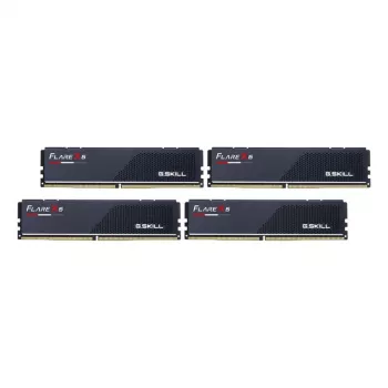 Zestaw pamięci G.Skill Flare X5 256 GB (4 x 64 GB) DDR5-6000 CL34 do komputerów stacjonarnych - Matowa czerń