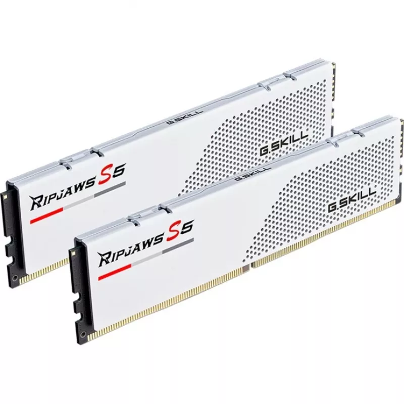 G.Skill Ripjaws S5 64 GB (2x 32 GB) DDR5-5200 CL36 White Desktop RAM