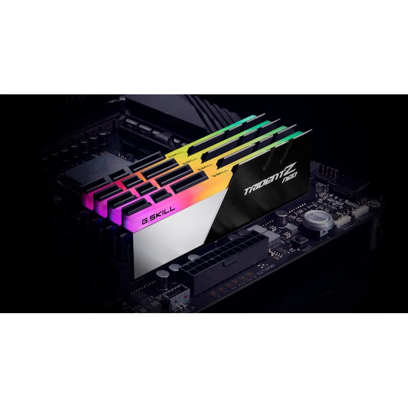 G.Skill Trident Z Neo 64GB (2x32GB) DDR4 3600MHz CL18 RGB Zestaw pamięci - zoptymalizowany pod AMD Ryzen