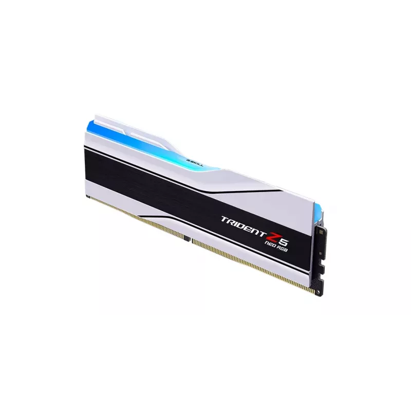 G.Skill Trident Z5 Neo RGB 48 GB (2x 24 GB) DDR5-6400 CL32 Biały AMD EXPO Zestaw pamięci F5-6400J3239F24GX2-TZ5NRW