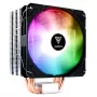 GAMDIAS Boreas E1-410 Lite RGB powietrzny cooler CPU - wentylator 120mm PWM, 4 ciepłowody bezpośredniego kontaktu, 180W TDP, podświetlenie RGB, kompatybilny z Intel LGA1700/1200/115X i AMD AM5/AM4, czarny
