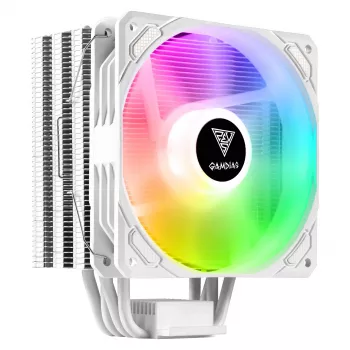 GAMDIAS Boreas E1-410 WH Biały RGB Powietrzny Cooler CPU