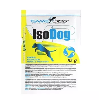 GAME DOG IsoDog Suplement izotoniczny dla psów – 10 g saszetka proszku