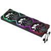 Gamemax FN12A-N2 WL Wentylator obudowy Czarny