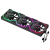 Gamemax FN12A-N2 WL-R Wentylator obudowy Czarny