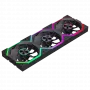 Gamemax FN12A-N2 WL-R Wentylator obudowy Czarny