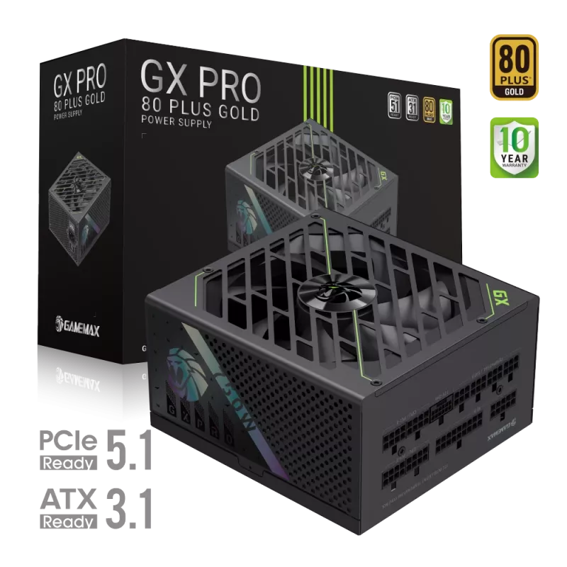 GAMEMAX GX PRO 750G 750W 80 PLUS Gold Modular Power Supply