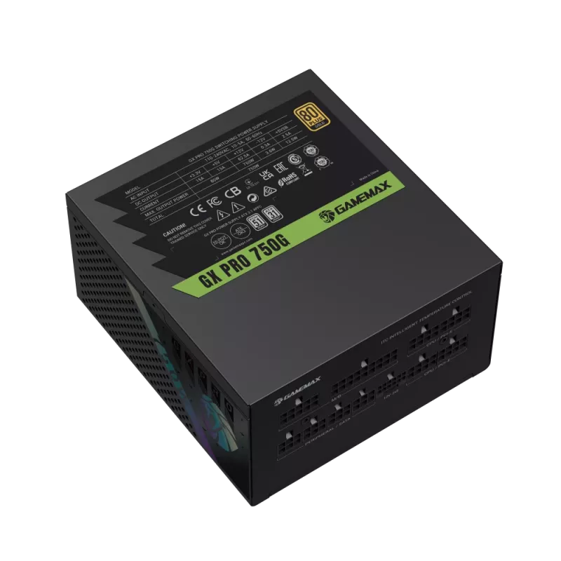 GAMEMAX GX PRO 750G 750W 80 PLUS Gold Modular Power Supply