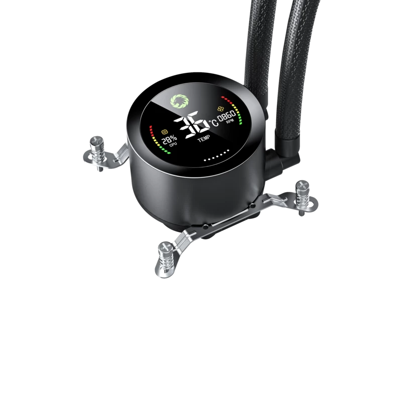 GAMEMAX ICEBURG 360 DIGITAL BK Chłodzenie cieczą CPU, czarne