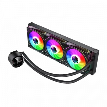 GAMEMAX ICEBURG 360 DIGITAL BK Chłodzenie cieczą CPU, czarne