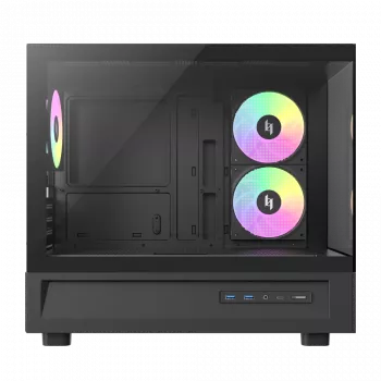 GAMEMAX NEX C31 BK Mid-Tower PC Case, MATX/BTF, Black