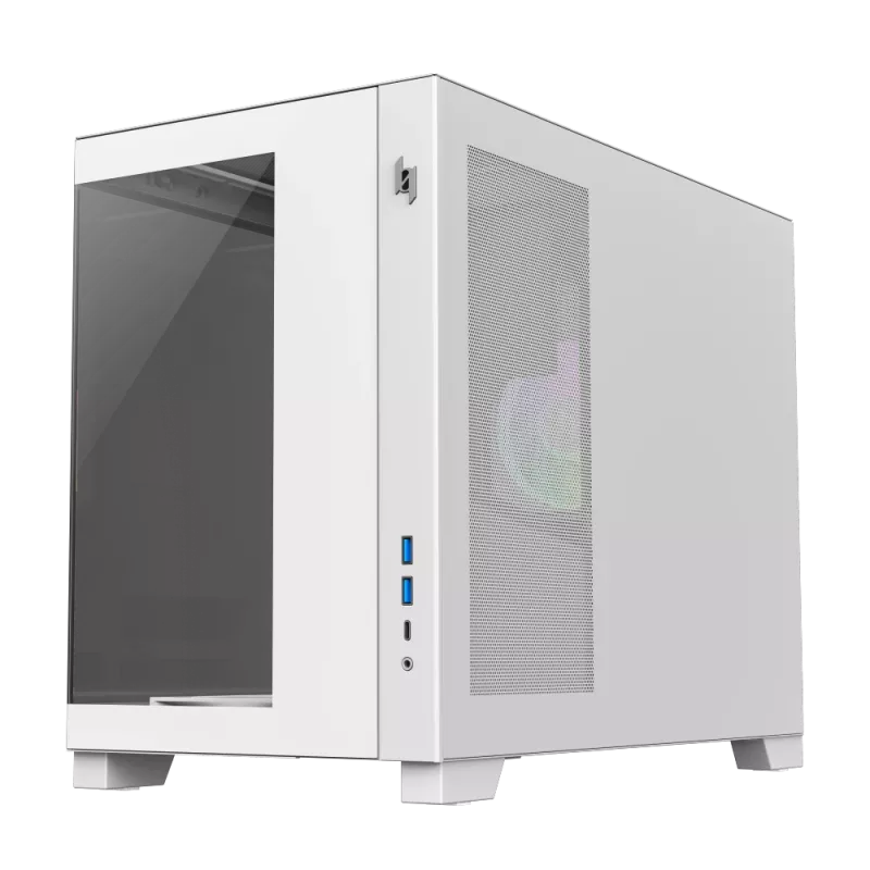 Gamemax NEX C33 WH M-ATX/BTF Computer Case White