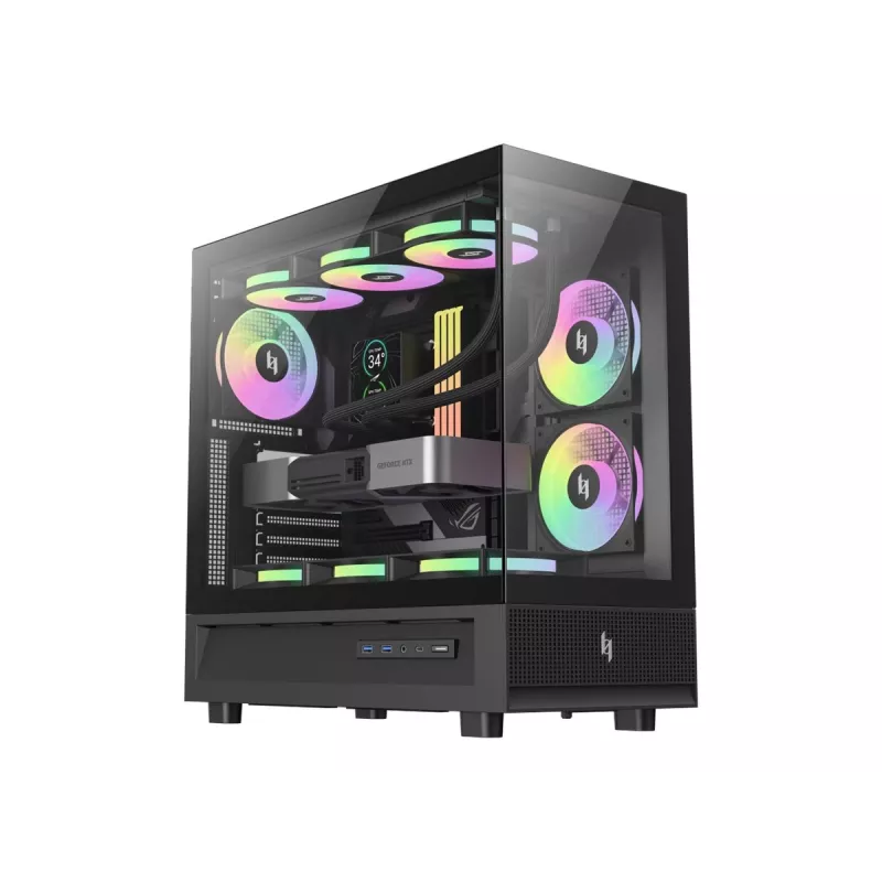 Obudowa komputerowa Gamemax NEX C51 BK ATX/BTF