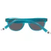 GANT Unisex Okulary Przeciwsłoneczne GR200549L13 - Kwadratowa oprawka pełna z tworzywa sztucznego, ochrona UV400, soczewki 49 mm