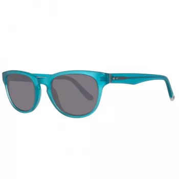 GANT Unisex Okulary Przeciwsłoneczne GR200549L13 - Kwadratowa oprawka pełna z tworzywa sztucznego, ochrona UV400, soczewki 49 mm