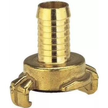 Złącze węża Gardena 7104-20 do węży 13 mm (1/2 cala) i 15 mm (5/8 cala), szybkozłącze, odporne na mróz, odporne na UV, szaro-pomarańczowe