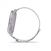 Garmin Approach J1 Silver Aluminium Bezel with Lilac ComfortFit Fabric Band
