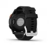 Garmin Approach S44 Silver Aluminium Bezel with Black Silicone Band