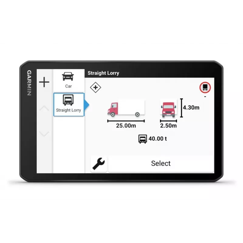 Garmin Dezl LGV720 GPS Navigation z wyświetlaczem 6,95 cala, mapy Ameryki Północnej, routing dla ciężarówek