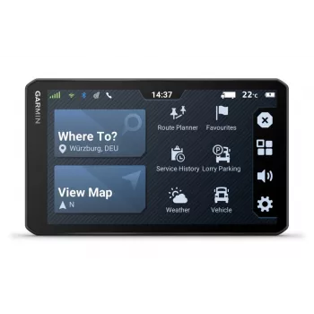Garmin Dezl LGV720 GPS Navigation z wyświetlaczem 6,95 cala, mapy Ameryki Północnej, routing dla ciężarówek