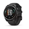 Garmin fenix 9 – 47mm, Carbon Grey DLC Titanium z czarnym silikonowym paskiem