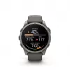 Garmin Fenix 9 – 47 mm tytanowy z silikonowym paskiem Pebble Grey