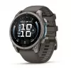 Garmin Fenix 9 – 47 mm tytanowy z silikonowym paskiem Pebble Grey