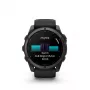 Garmin fenix 9 – 51 mm, Carbon Grey DLC Titanium z czarnym silikonowym paskiem 010-04763-11