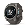Garmin fenix 9 – 51 mm, tytanowy z silikonowym paskiem Pebble Grey 010-04763-01